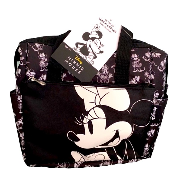 Disney Handbags - DISNEY Cooler Insulated Expandable Minnie Mouse New